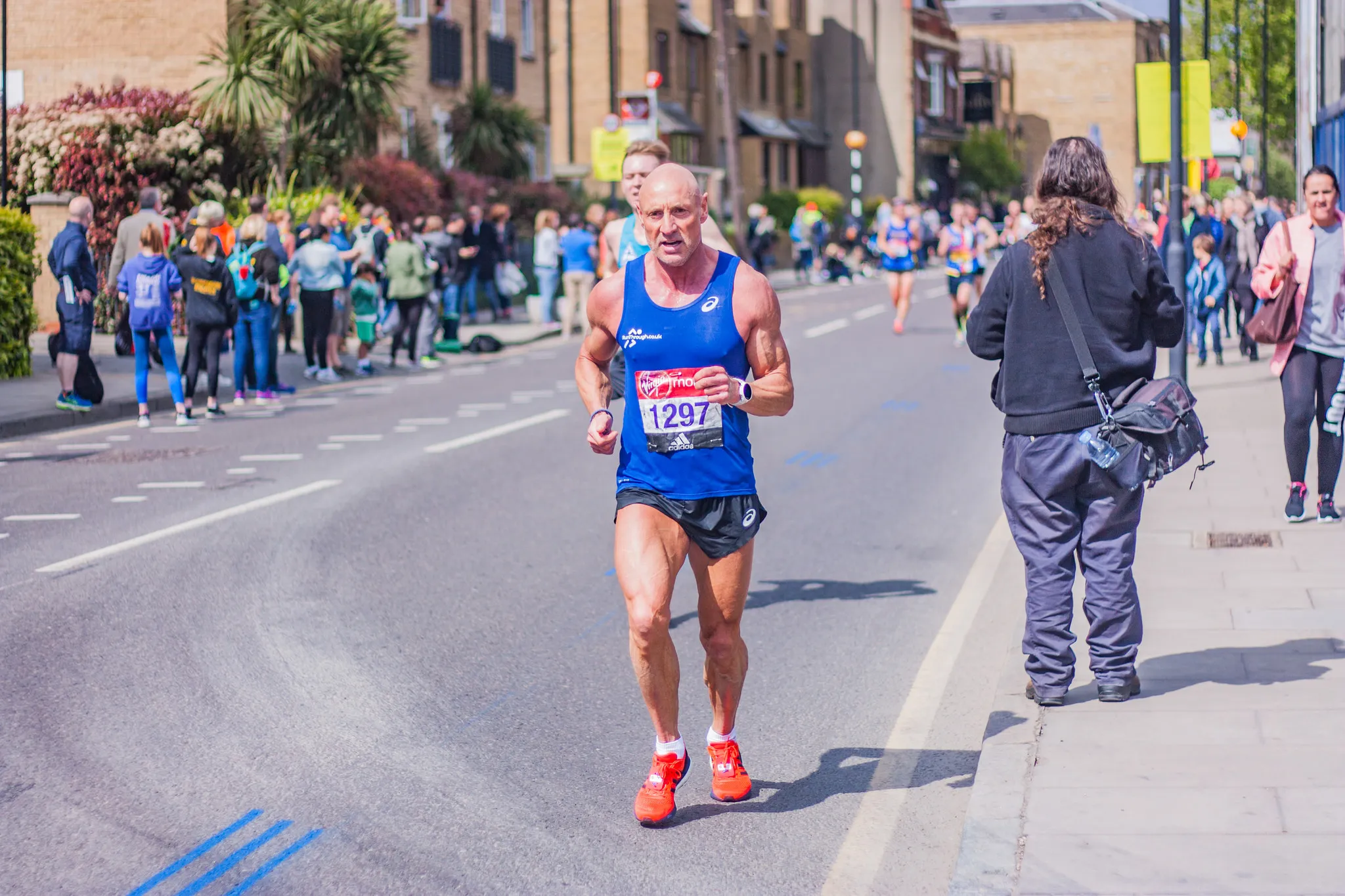 Runner #1297, 2017 London Marathon
