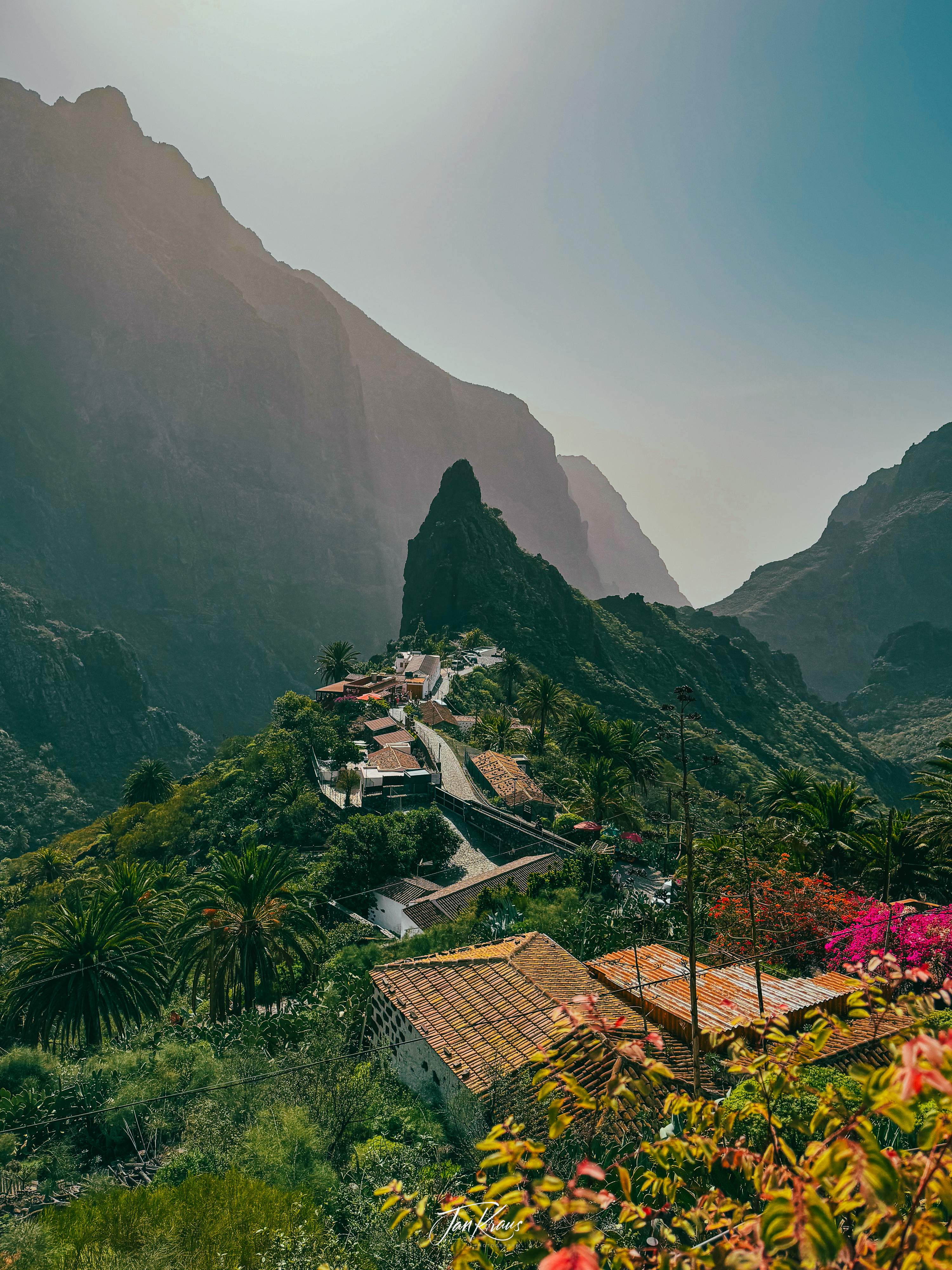 A view of Masca village, Tenerife, Canary Islands, Spain