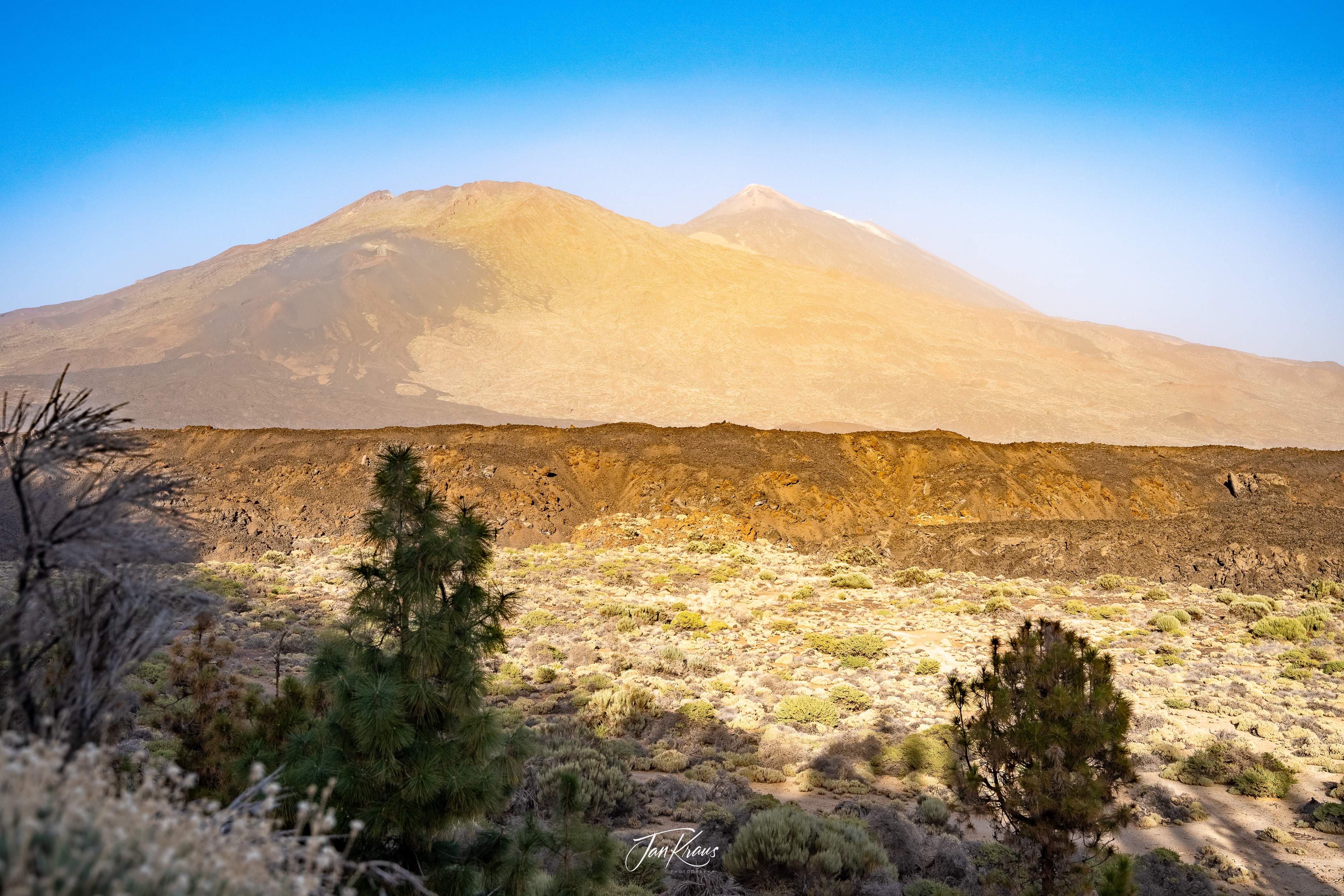 A view of El Teide from Mirador de Juan Evora, Tenerife, Canary Islands, Spain